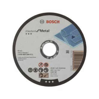   BOSCH Disc de tăiere pentru metal 125 x 1,6 x 22,2 mm Standard for Metal A 60 T BF