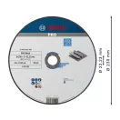 BOSCH PRO Disc de tăiere pentru metal 230 x 3,0 x 22,2 mm A 30 S BF