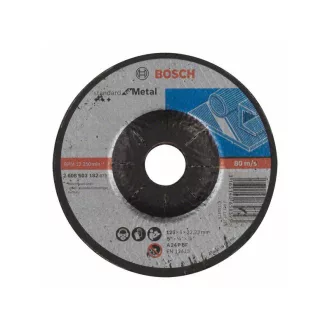   Disc de curățare BOSCH pentru metal 125 x 6,0 x 22,2 mm îndoit Standard pentru metal A 24 P BF