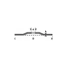 Disc de curățare BOSCH pentru metal 180 x 6,0 x 22,2 mm îndoit Standard pentru metal A 24 P BF