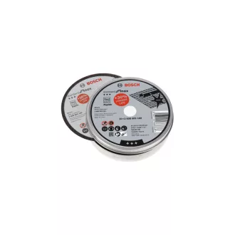   BOSCH Disc de tăiere pentru metal 115 x 1,0 x 22,2 mm inox drept WA 60 T BF în cutie de metal (10 buc)