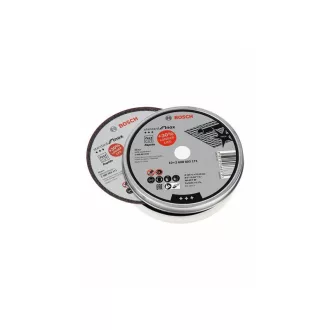   BOSCH Disc de tăiere pentru metal 125 x 1,0 x 22,2 mm inox drept WA 60 T BF Rapido în cutie metalică (10 buc)