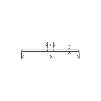   BOSCH Disc de tăiere pentru metal 125 x 0,8 x 22,2 mm drept Best for Inox - Rapido