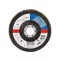 Disc abraziv lamelă BOSCH conică 125 x 22,2 / P60 oxid de aluminiu X431