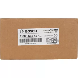 BOSCH Disc de fibre pentru metal 180 x 22,2 mm / P80