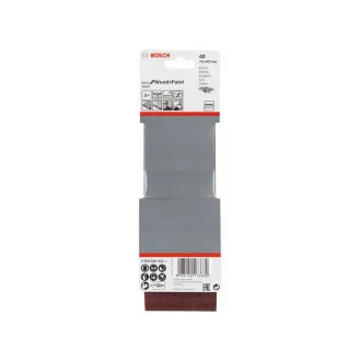 BOSCH Bandă abrazivă 75 x 457 mm / P40 (3 buc)