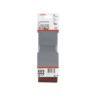 BOSCH Bandă abrazivă 75 x 457 mm / P60 (3 buc)