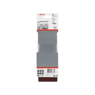 BOSCH Bandă abrazivă 75 x 457 mm / P80 (3 buc)