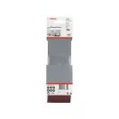 Bandă abrazivă BOSCH 75 x 457 mm / P120 (3 bucăți)