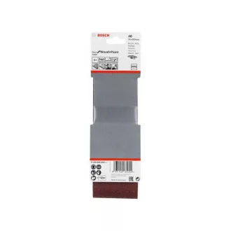 BOSCH Bandă de șmirghel 75 x 533 mm / P40 (3 buc)