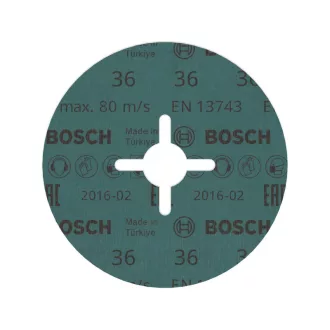   BOSCH PRO Disc abraziv pentru metal 125 x 22,2 mm / P36 oxid de zirconiu