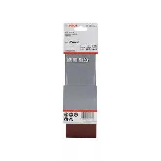 BOSCH Bandă abrazivă 75 x 533 mm / P120 (3 buc)
