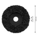 BOSCH PRO Disc de curățare 125 mm pentru metal/inox N377