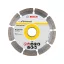 Disc de tăiere cu diamant BOSCH 125 x 2,0 x 7,0 x 22,2 mm segmentat ECO pentru Universal