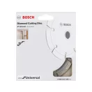 Disc de tăiere cu diamant BOSCH 125 x 2,0 x 7,0 x 22,2 mm segmentat ECO pentru Universal