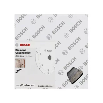   BOSCH Disc de tăiere cu diamant 125 x 2,0 x 7,0 x 22,2 mm segmentat ECO pentru Universal (10 buc)