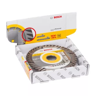   BOSCH Disc de tăiere cu diamant 125 x 2,0 x 10 x 22,2 mm segmentat Standard for Universal (10 buc)