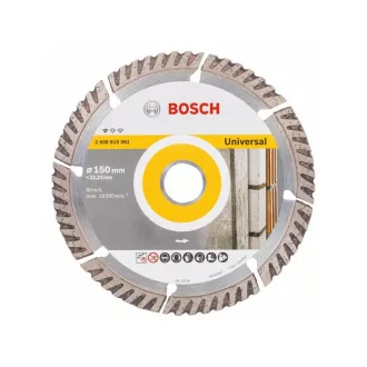   Disc de tăiere cu diamant BOSCH 150 x 2,4 x 10 x 22,2 mm segmentat Standard pentru universal