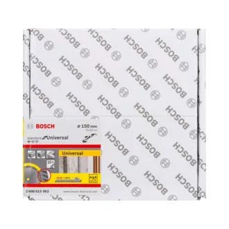   BOSCH Disc de tăiere cu diamant 150 x 2,4 x 10 x 22,2 mm segmentat Standard for Universal (10 buc)