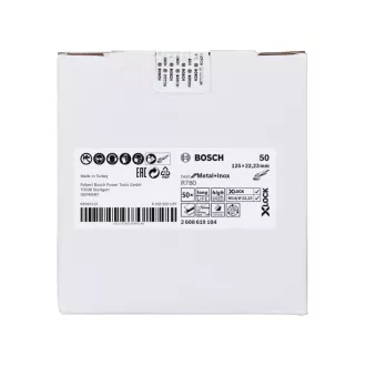   BOSCH X-LOCK Disc abraziv 125 x 22,2 / P50 BfM+I R780 cu granule de ceramică