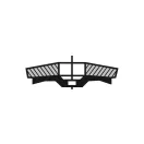 Disc abraziv cu clapete BOSCH conic 125 x 22,2 / P40 X571 X-LOCK