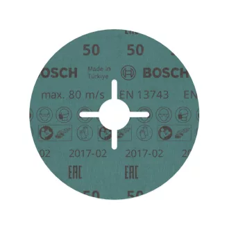   BOSCH PRO Disc de fibre pentru inox 125 x 22,2 mm / P50 ceramică cu grăunțe