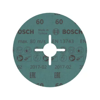   BOSCH PRO Disc de fibră pentru inox 125 x 22,2 mm / P60 cu granule de ceramică