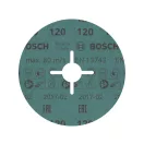 BOSCH PRO Disc de fibră pentru inox 125 x 22,2 mm / P120 granulație ceramică