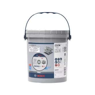   BOSCH PRO Disc de tăiere pentru inox/metal 115 x 1,0 x 22,2 mm St. Steel & Metal în ambalaj de găleată (100 buc)