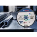 BOSCH PRO Disc de tăiere pentru inox/metal 115 x 1,0 x 22,2 mm St. Steel & Metal în ambalaj de găleată (100 buc)