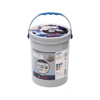   BOSCH PRO Disc de taiere pentru inox/metal 125 x 1,6 x 22,2 mm St. Steel & Metal in ambalaj cu galeata (100 buc)