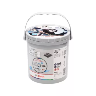   BOSCH Disc de tăiere pentru metal 125 x 1,0 x 22,2 mm Standard for Metal în ambalaj de găleată (100 buc)