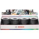 BOSCH Disc abraziv lamelar conic 125 x 22,2 / P120 oxid de aluminiu X451 Multi Material