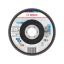BOSCH Disc de șlefuit lamelar drept 125 x 22,2 / P40 oxid de aluminiu X451 Multi Material