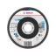 BOSCH Disc de șlefuit drept cu lamelă, 125 x 22,2 mm / granulație P120, oxid de aluminiu X451 Multi Material