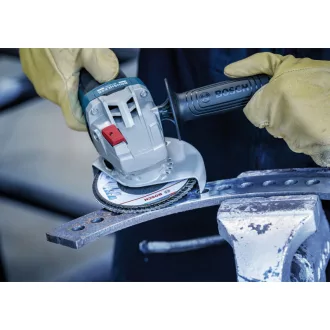   BOSCH Disc de șlefuit drept cu lamelă, 125 x 22,2 mm / granulație P120, oxid de aluminiu X451 Multi Material