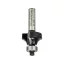 BOSCH Freză de rotunjire cu rulment de bilă din carbura de tungsten 24,7 (r=6 mm) x 13,2 x 53 x 8 mm