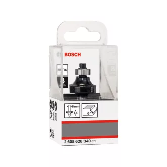   BOSCH Freză de rotunjire cu rulment de bilă din carbura de tungsten 24,7 (r=6 mm) x 13,2 x 53 x 8 mm