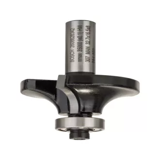   BOSCH Freză rotunjită din carbură cu rulment de bile 32,7 (r=10 mm) x 16,5 x 57 x 8 mm