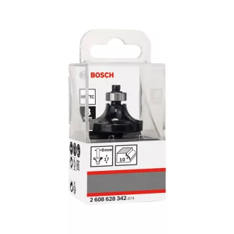   BOSCH Freză rotunjită din carbură cu rulment de bile 32,7 (r=10 mm) x 16,5 x 57 x 8 mm