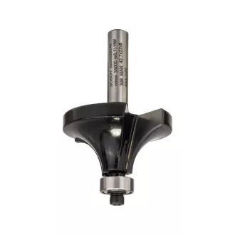   BOSCH Freză de rotunjire cu carbura de tunsten cu rulment de bilă 42,7 (r=15 mm) x 22 x 66 x 8 mm