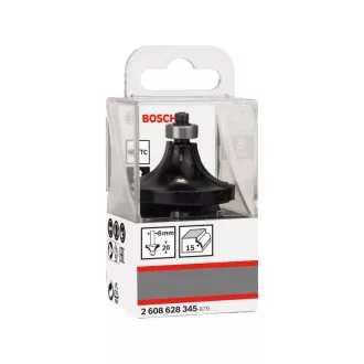   BOSCH Freză de rotunjire cu carbura de tunsten cu rulment de bilă 42,7 (r=15 mm) x 22 x 66 x 8 mm