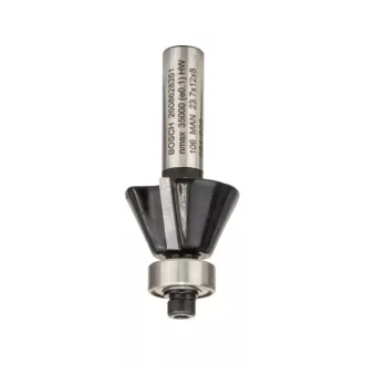   BOSCH Freză de tăiere conică cu rulment cu bile 23,7 x 5,5 x 12 x 54 x 8 mm / 25°