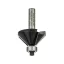 BOSCH Freză conică din carbura de tungsten cu rulment cu bile 35,0 x 11 x 15 x 56 x 8 mm / 45°