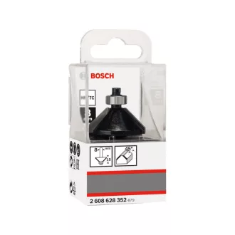  BOSCH Freză conică din carbura de tungsten cu rulment cu bile 35,0 x 11 x 15 x 56 x 8 mm / 45°