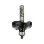 BOSCH Freză cu profil "G" din carbura de tungsten cu rulment cu bile 38,0 (r=6,35 mm) x 15,7 x 57 x 8 mm