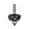 BOSCH Freză cu bilă cu rulment din carburi metalice 36,7 (r=12 mm) x 16 x 58 x 8 mm