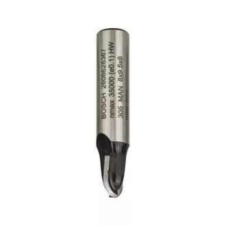   BOSCH Freză cu carbură de tungsten concavă 8,0 (r=4 mm) x 9,2 x 40 x 8 mm