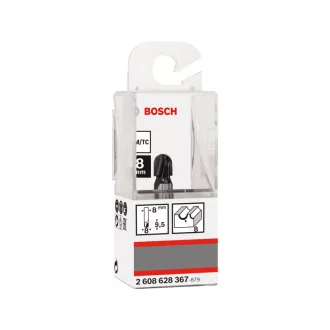   BOSCH Freză cu carbură de tungsten concavă 8,0 (r=4 mm) x 9,2 x 40 x 8 mm