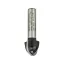 BOSCH Freza de adâncire din carbură dură 16,0 (r=8 mm) x 12,4 x 45 x 8 mm